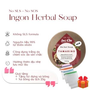 Xà Bông Thiên Nhiên Tamarind - Ingon Herbal Thái Lan